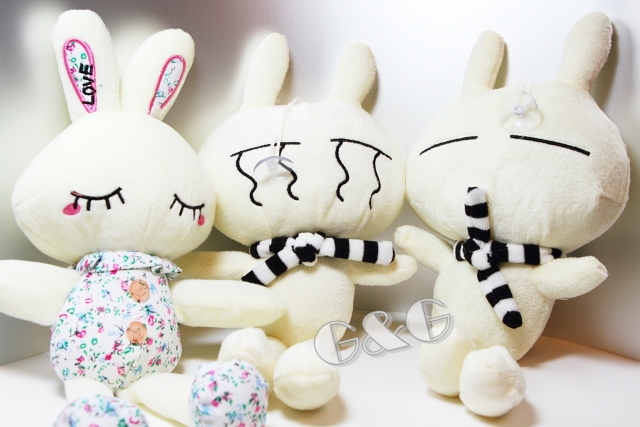 Tuzki Rabbit Toy Doll Lovely Cartoon Soft Plush 9 Girl  